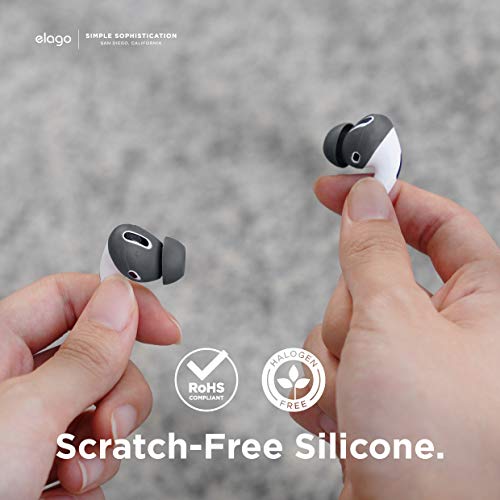 Elago EAPP-BUDSBA-DGY 6 Pairs Airpods Pro Earbuds Cover Plus thumb #4