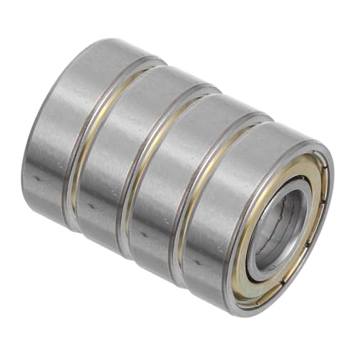 TOVINANNA 車椅子用ベアリングセット スチール製前輪フォークステム交換パーツ 丸型小径車輪互換 前輪用ベアリング ハブ内部部品対応 車椅子メンテナンス用 4個
