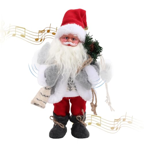 Gfilay Singendes Weihnachtslied Animierter Weihnachtsmann Figur,...