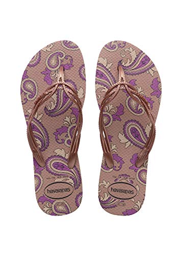 Chinelo Flash Sweet Royal, Havaianas, Feminino, Rosa Crocus, 37/38