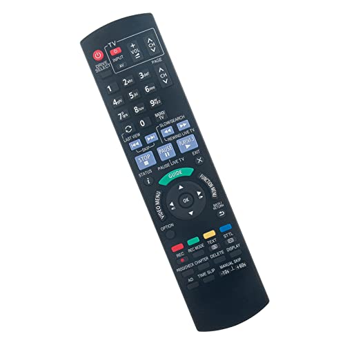 VINABTY N2QAYB001059 Remote Control Replaced Fit For Panasonic DVD Recorder DVD Player DMR-EX97EB DMR-EX97EB-K DMREX97EBK DMREX97EB - Image 2