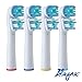 Replacement Brush Heads Compatible With Oral B- Double Clean Design, Pack of 16 Generic Electric Toothbrush Replacement Heads- Fits Oralb Pro 7000, 1000, 8000, 9000, 1500, 5000, Kids, Vitality & More!