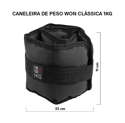 Caneleira de Peso 1kg - Par