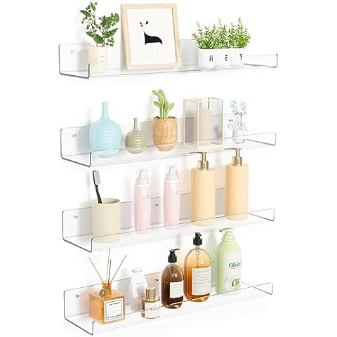 upsimples Clear Acrylic Shelves Cover