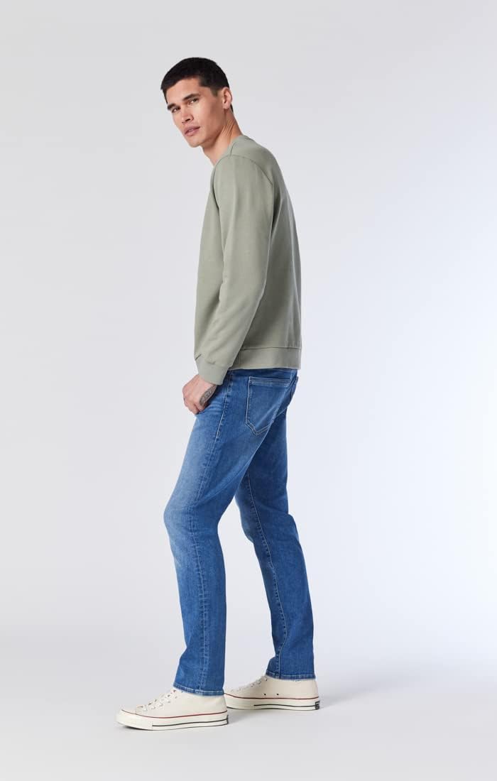 Mavi Men's Jake Regular Rise Slim Leg Jeans, Mens Skinny Jeans, Slim Jeans for Men, Work Pants for Men, Denim Jeans - Image 3