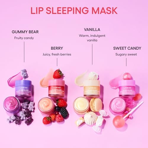 LANEIGE S’more Kisses Set: Hydrating Chocolate Lip Sleeping Mask & Vanilla Lip Glowy Balm image 5
