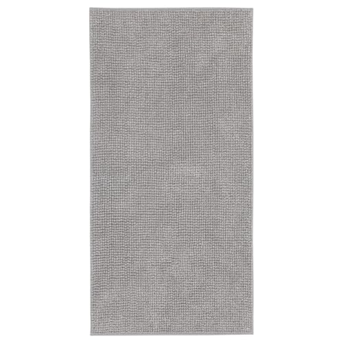 gri-beyaz Banyo paspası, 60x120 cm