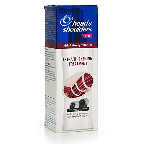 Head & Shoulders Thick & Strong, Extra Thickening Treatment. Insrtantly thickens each strand for thick, full hair 50ml