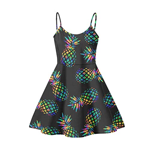 Image of Biyejit Women Casual Loose Dress Strap Long Summer Beach Swing Dress