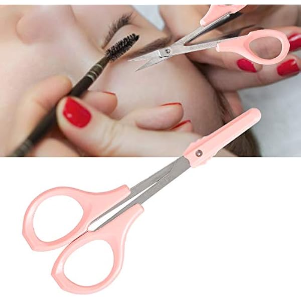 Yinhing Professional Stainless Steel Hair Trimming Tool for Eyebrows and Eyelashes Makeup Styling Precision Blade Durable Stainless Steel Material CA865