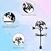 beinkmake Dragon Weathervane Metal Wind Vane Arrow Weathercock Garden Decoration Wind Direction Indicator Stake Roof Mount Ornament for Farmhouse Yard Outdoor