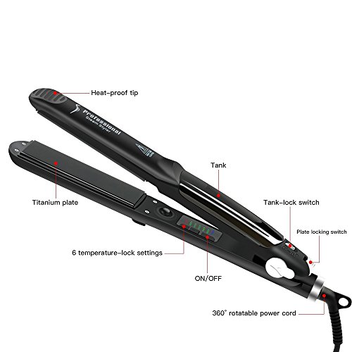 Plancha de Pelo Profesional con Vapor y Control Digital miniatura 2