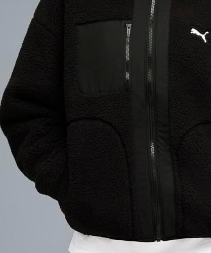 PUMA Kadın Reversible Sherpa Jacket Ceket PUMA Black L - Görsel 4