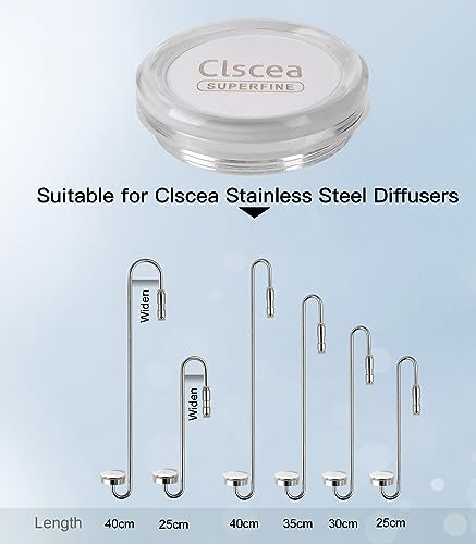 Image of Clscea Stainless Steel CO2 Diffuser Ceramic Replacement, Universal for 25cm, 30cm,35cm 40cm Diffuser, 1pcs