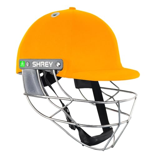 Image of Shrey Koroyd Stainless Steel Cricket Helmet Gold Medium