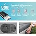 Intex 64114 - Luftbett Selbstaufblasend Doppelbett Dura-Beam Prestige Mid-Rise, mit integrierter USB-Elektropumpe, Geeignet für 2 Person, PVC, Grau, 152x203x30 cm