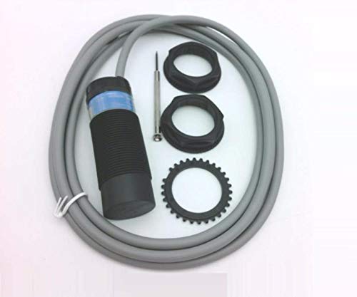 RADWELL RAD07593 Proximity Sensor, CAPACITIVE, Cylindrical, Plastic, UNSHIELDED, 30MM Threaded Body, 20MM Range, AC Output, Normally Open, 2M PRE-Wired