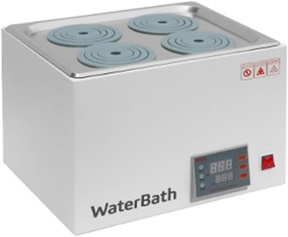 2.5L/5L/8L/15L Water Bath Heater, Thermostatic Lab Water Bath, Digital Temperature Control, 0-999 Minute Timing, for Laboratory