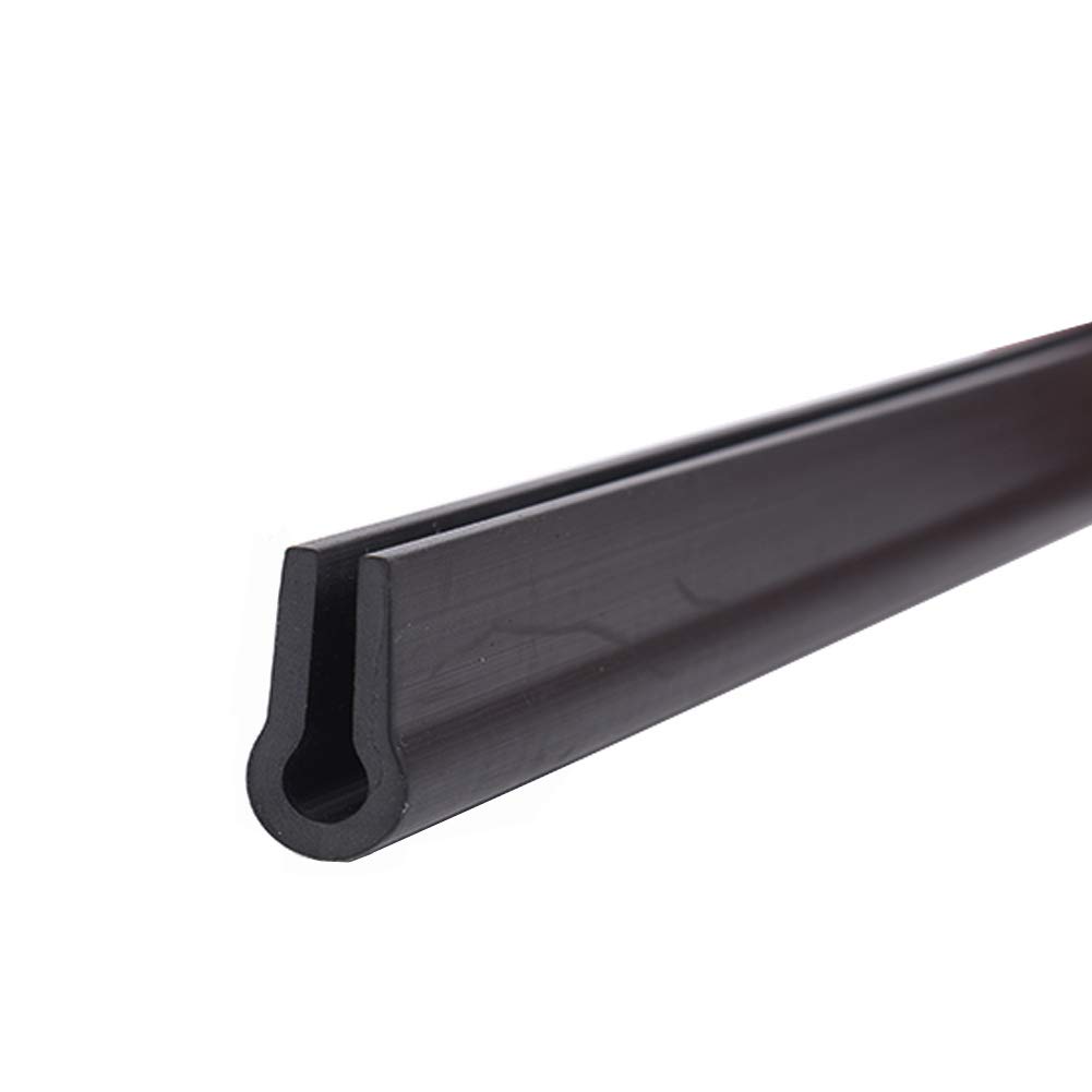 GOONSDS Rubber Edge Trim – Flexible U Channel Rubber Edge Protector for Sharp or Rough Surfaces, Easy to Install for Cars, Boats, Machinery and More,30x15mm,Length 10m/393inch