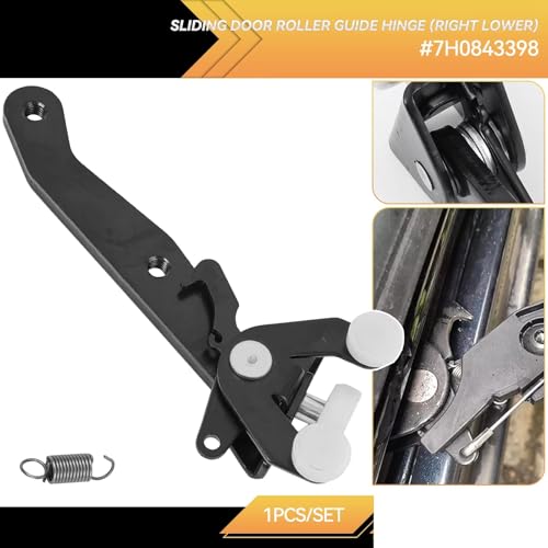 Repuesto de brazo guía de montaje y rodillo inferior derecho puerta corrediza para VW T5 3