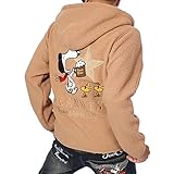 [フラッグスタッフ] FLAG STAFF SNOOPY コラボ ボアフリース パーカー 423079 スヌーピー ベージュ XL