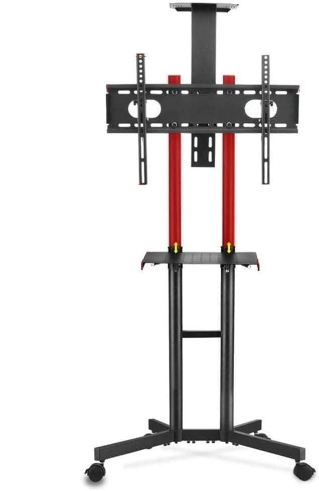 Soporte móvil para TV de 32 a 70 pulgadas con estantes miniatura 1
