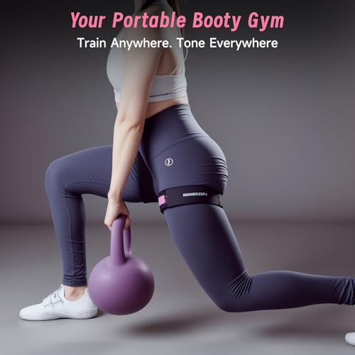 MANUEKLEAR Blood Flow Restriction Bands for Women Glutes Leg, Booty Bands for Women Butt Lift, BFR Occlusion Thigh Bands for Workout Squat Hip Building by M MANUEKLEAR - Used condition - Image 4