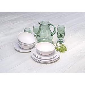 Matte craft coupe serve bowl 12x 3 melamine  urban country home decor