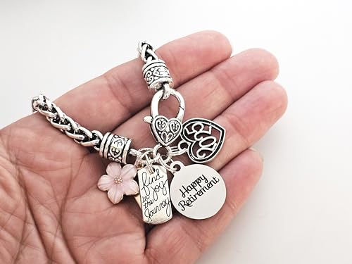 Retirement Gifts for Women, 2023 Retirement Gift Bracelet, Coworker Congratulations Gift, Happy Retirement Jewelry3