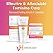vH essentials Prebiotic pH Balanced Vaginal Suppositories, Naturally Protect Against Odor, 15 Count Box