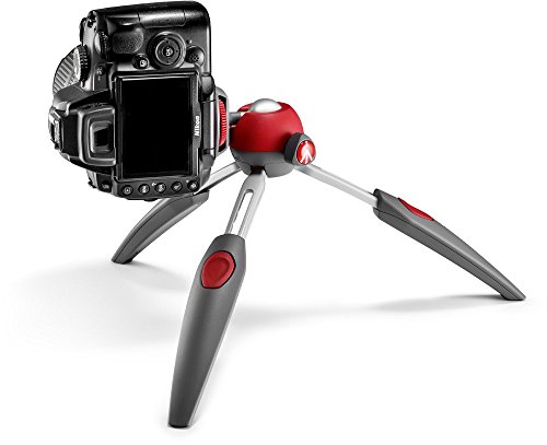 Manfrotto Pixi Evo 2-Section Mini Tripod, Red (Mtpixievo-Rd) #TOP5