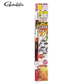 Amazon | がまかつ 堤防棒ウキ ワンタッチ仕掛2 1号 Gamakatsu