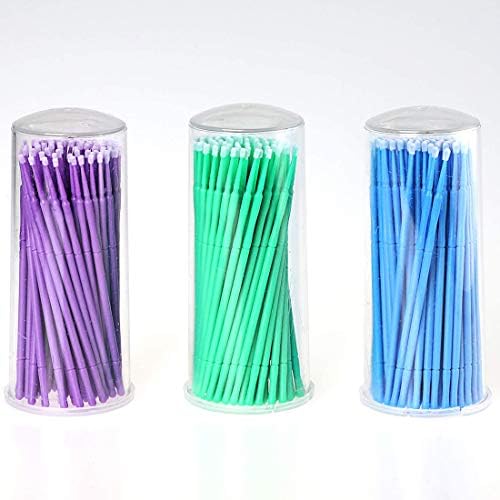 ATLIN Touch Up Paint Brushes, 100 Pack of 2.5mm Disposable