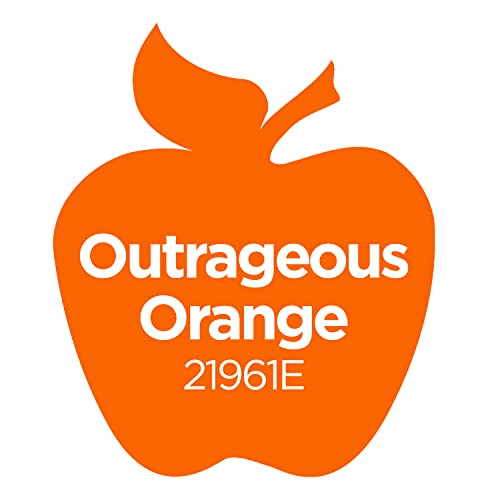 Image of Apple Barrel Multi Surface Acrylic Paint, 2 oz, Outrageous Orange 2 Fl Oz