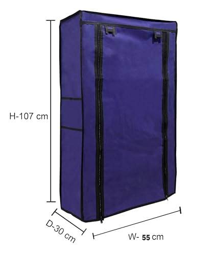 Image of Shoe Rack Cover for Home Only for 6-Layer Portable Foldable Shoe Stand Non Woven Zipper Fabric Cover