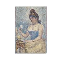 Amazon.co.jp: 粉をふいている若い女 1889年 ジョルジュ・スーラ作