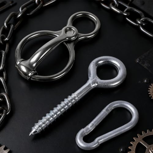 Anillas de sujeción para caballos que evitan tirones en establos 3
