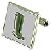 Produktbild Select Gifts Garten Gummistiefel Sterling Silber Manschettenknöpfe graviert Box Optional