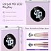 HOMEASY Electric Nail Drill, 40000RPM Professional E-Filer Rechargeable with 15 Drill Bits, Portable Nail File Electric Nail Filer for Acrylic Nails Gel Polishing Removing for Salon Home (Purple)