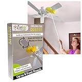 Evelots Ceiling Fan/Duster-Microfiber-Washable-47 Inch Long-Double-Sided Brush