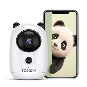 2K WiFi Camera,2.4GHz,with a Battery Life of 1-5 Months, Pet Camera with Phone App, for Home Security Camera for Dog/ Baby Monitor/Elder Pan Tilt, 2-Way Talk, Human Detection, Motion Tracking, Cloud