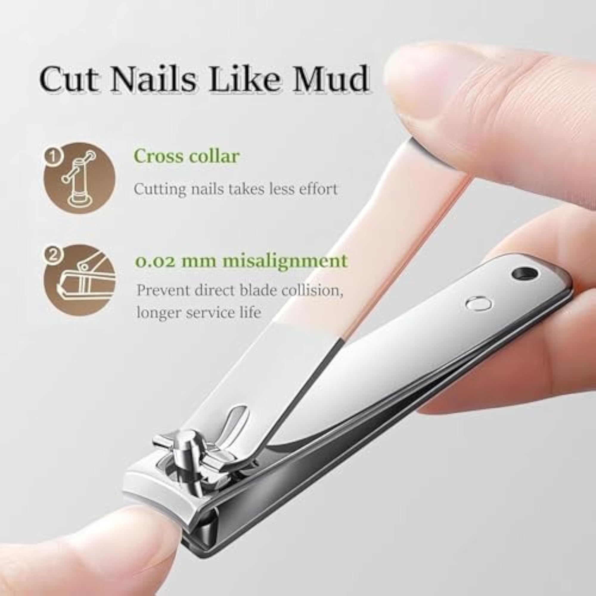 Lucifer 4-Piece Nail Cutter Kit Set for Men & Women