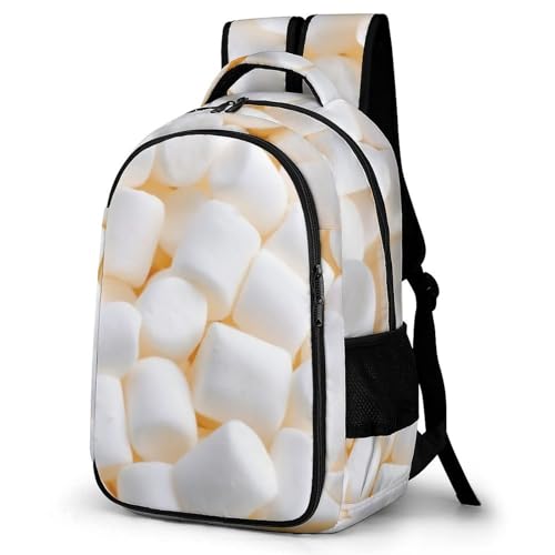HYDJLXA Marshmallow Backpack Large Capacity Lightweight