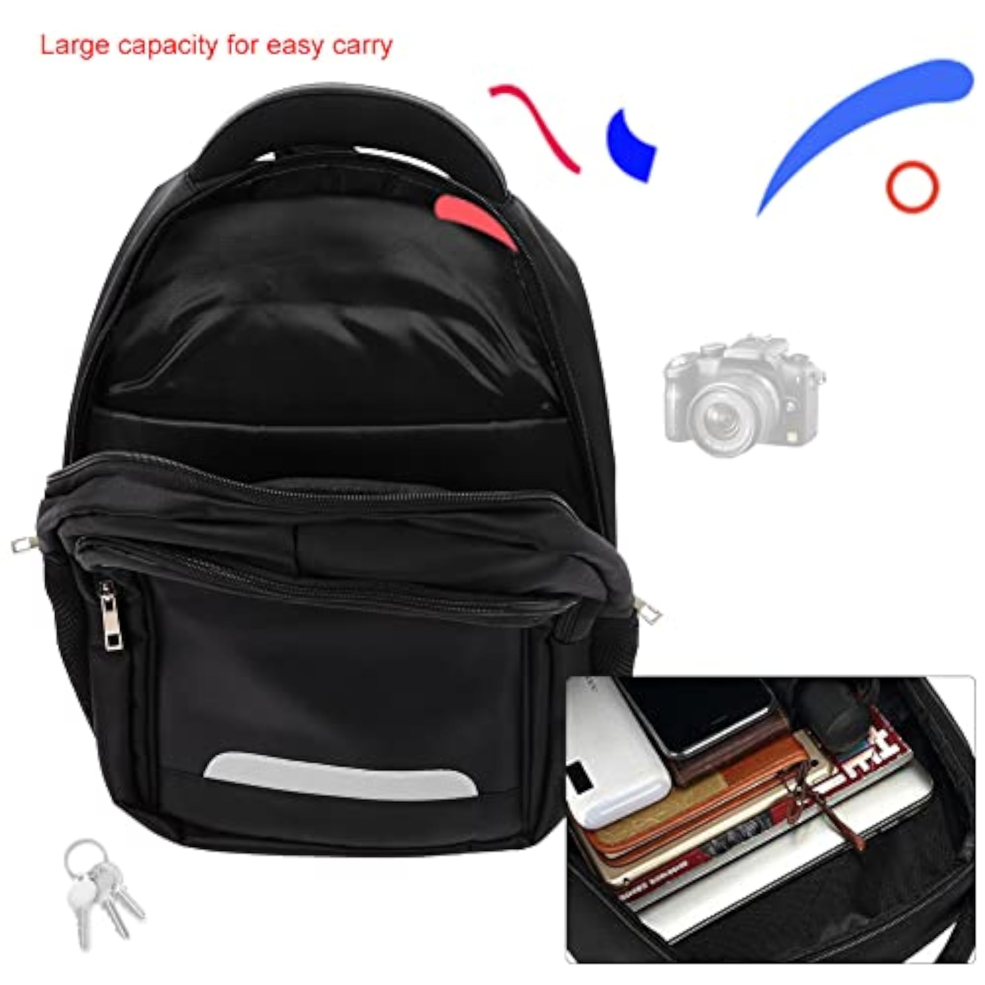 Double Shoulder Bag for Outdoor Travelling