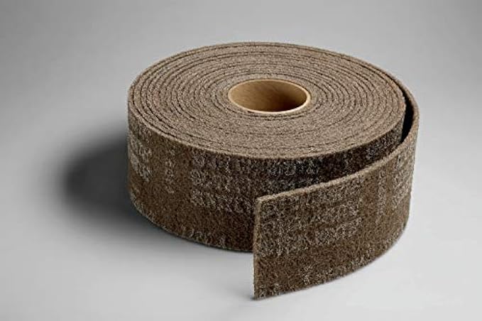 Scotch-Brite™ Cut and Polish Roll, 8 in x 30 ft A MED, 2 per case