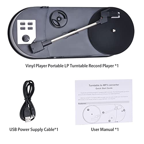 Tourne-Disque Vinyle Lecteur de Vinyle Portable LP Tourne-Disque Tourne-Disque 33/45 TR/Min Vintage Gramophone phonographe Lecteur Mini convertisseur en MP3 - Les Beatles, Paul McCartney, John Lennon, RIngo Starr, George Harrison Tourne-Disque Vinyle Lecteur de Vinyle Portable LP Tourne-Disque Tourne-Disque 33/45 TR/Min Vintage Gramophone phonographe Lecteur Mini convertisseur en MP3 – Image 7