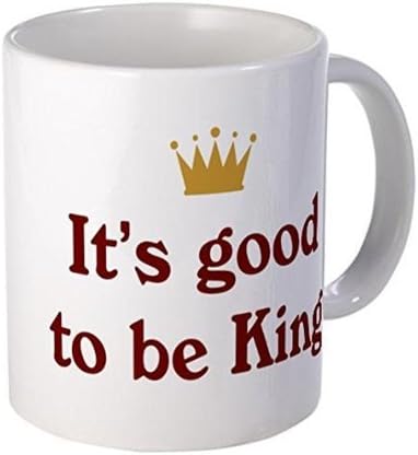 11 ounce Mug - It's good to be King Mug - S White "