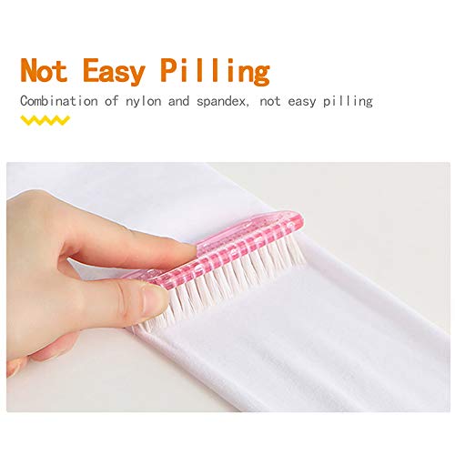 Dipug Pink Girls' Convertible Ballet Tights/Soft Transition Dance Tight(Toddler/Kids) #TOP2