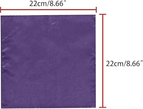Poszetki dla mężczyzn, 8,7 "x 8,7" Męskie poszetki Chusteczki Jednolity kolor na wesele, biznes, imprezy formalne i dodatki do garniturów, 38 kolorów(Deep Pink)