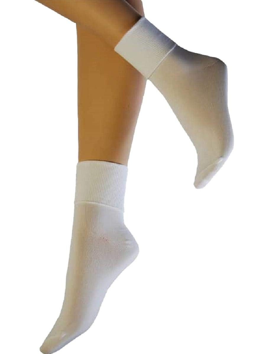Undercover White 2 Pairs Dance Knitted Ballet Socks Sds001 12.5-3.5